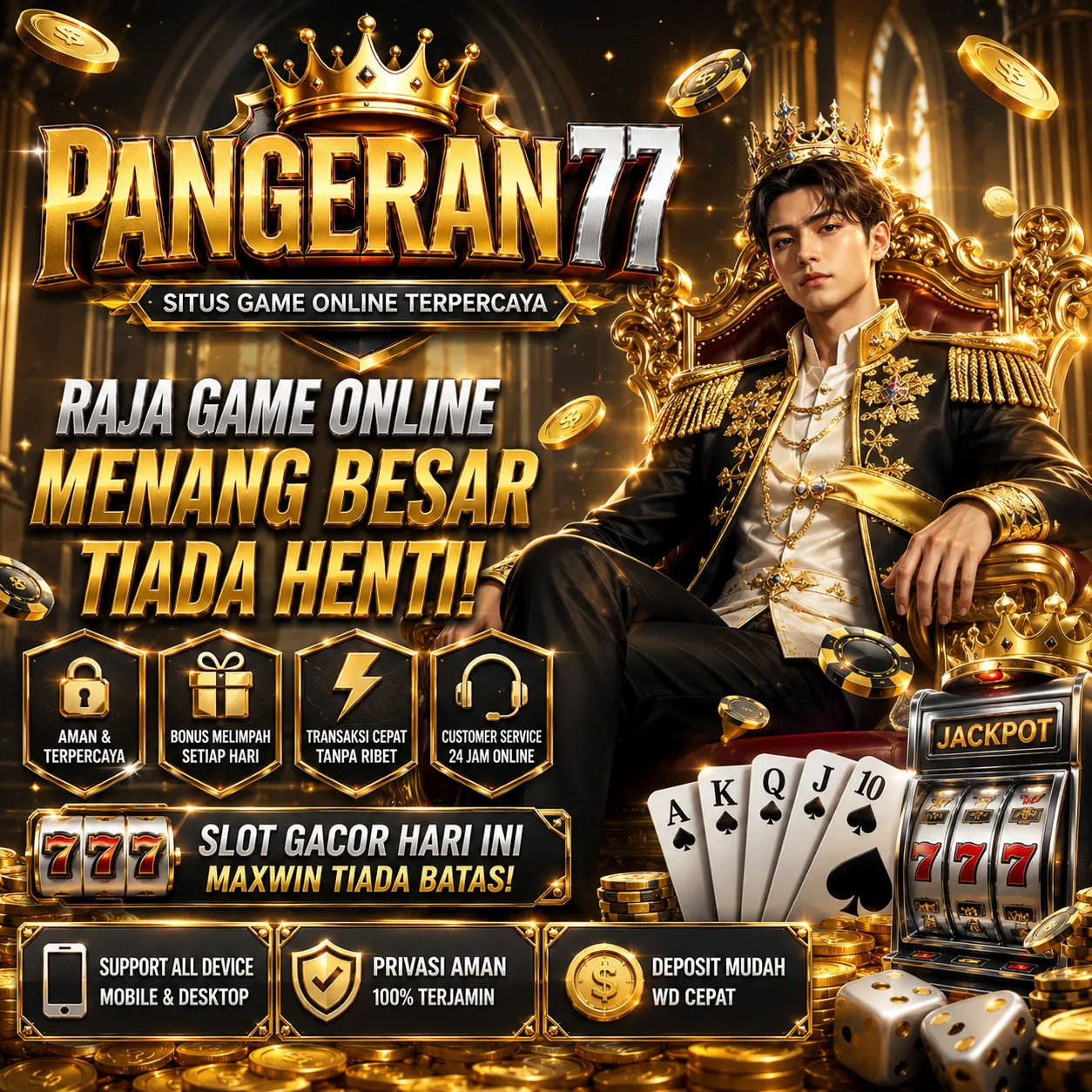 PANGERAN77 Banner